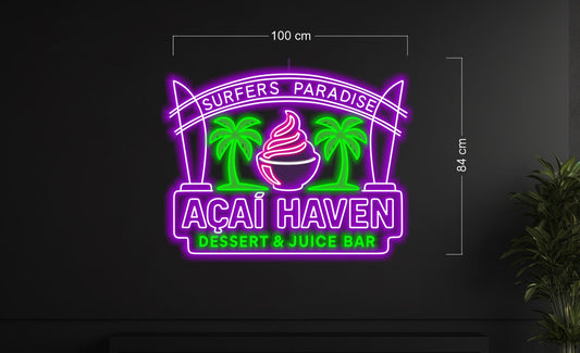 Enseigne au néon LED personnalisée pour entreprise