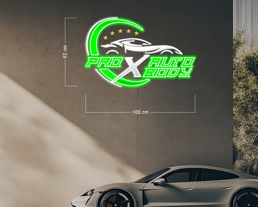 PROX AUTO BODY | LED Neon Sign