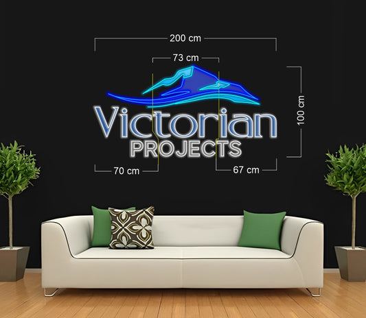 Enseigne au néon LED personnalisée pour entreprise