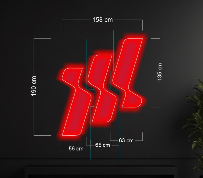 Enseigne au néon LED personnalisée pour entreprise