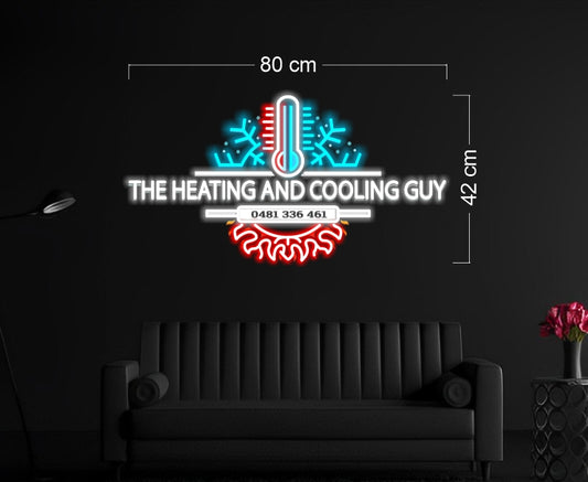 Enseigne au néon LED personnalisée pour entreprise