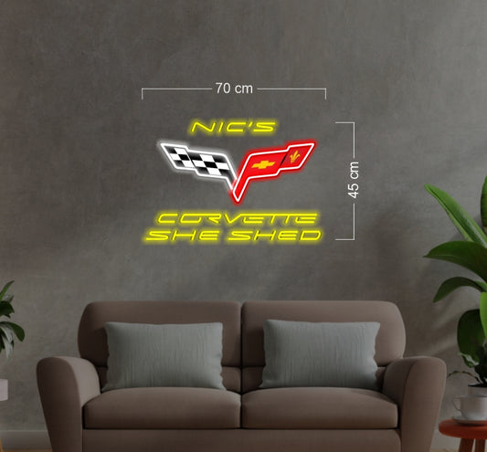 CORVETTE | LED Neon Sign