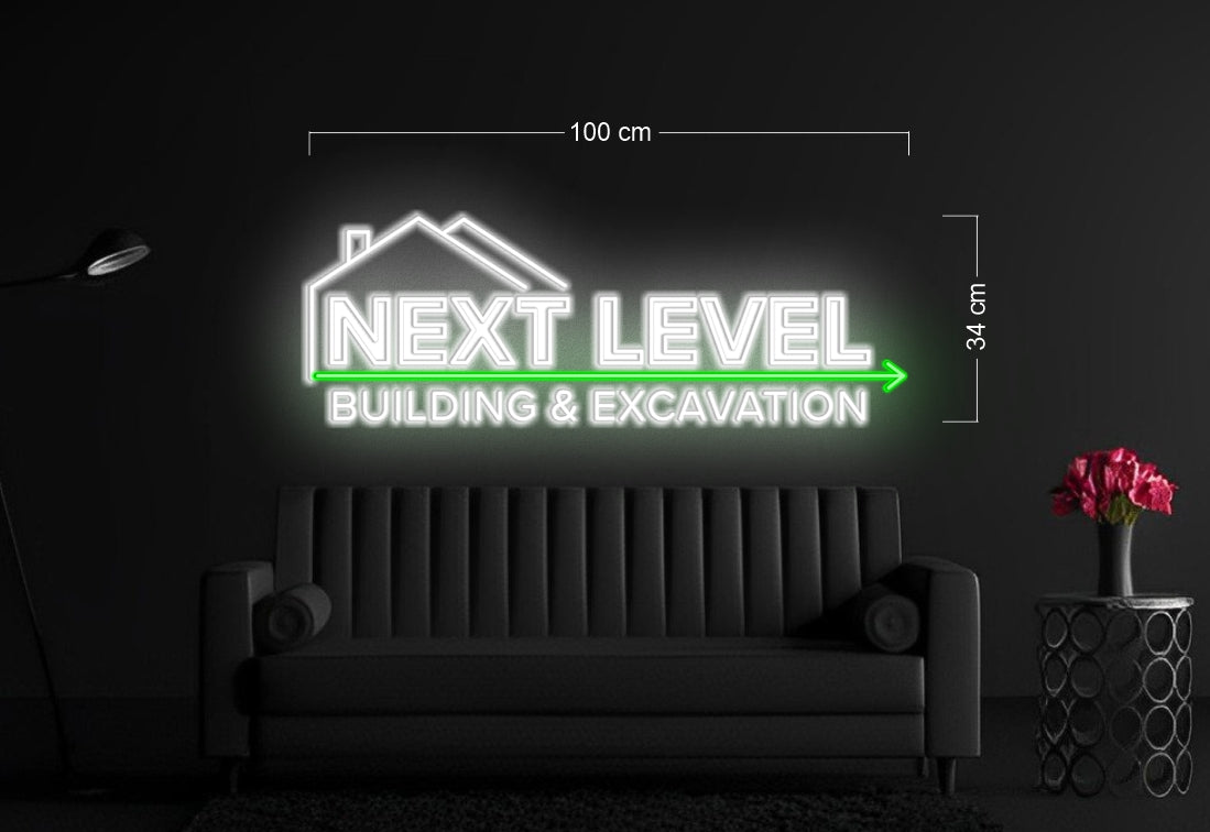 NEXT LEVEL | LED Neon Sign