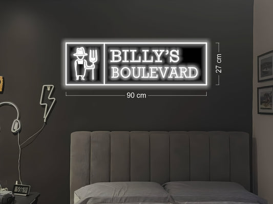 BILLY'S BOULEVARD | LED Neon Sign