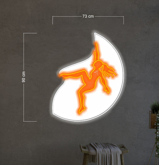 Climbing | LED Neon Sign (Waterproof option)