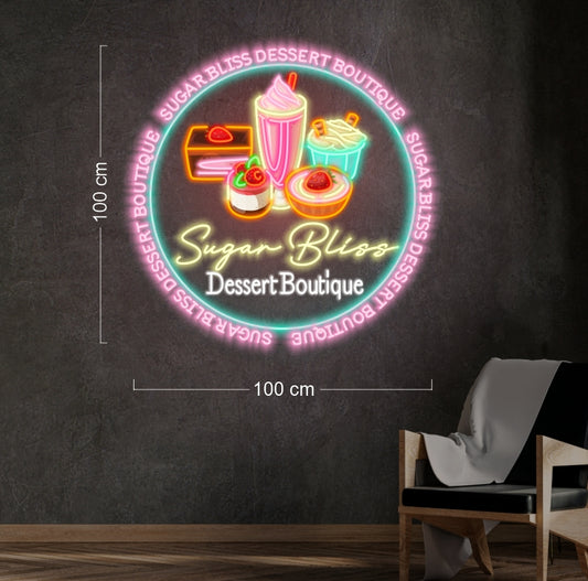 Enseigne au néon LED personnalisée pour entreprise