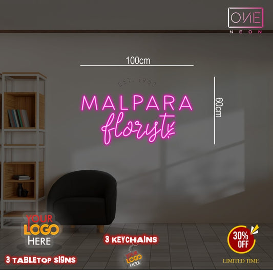 MALPARA florist | LED Neon Sign