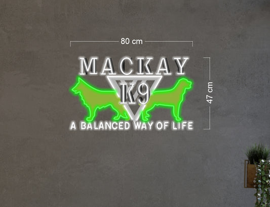 MACKAY K9 | LED Neon Sign