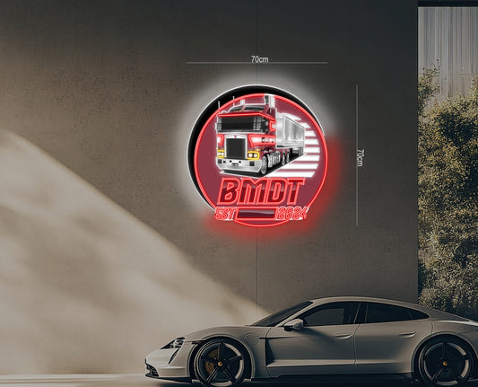 BMDT logo | LED Neon Sign