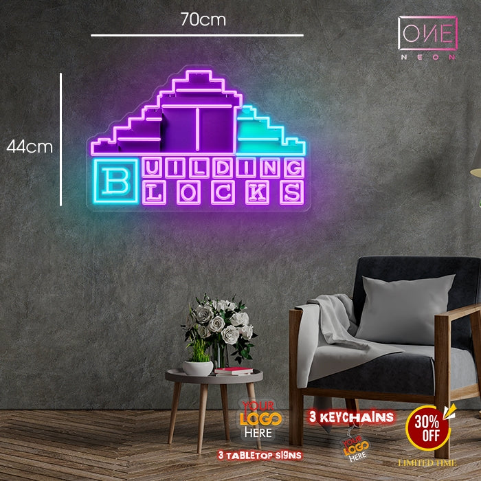 BUILDING LOCKS | LED Neon Sign