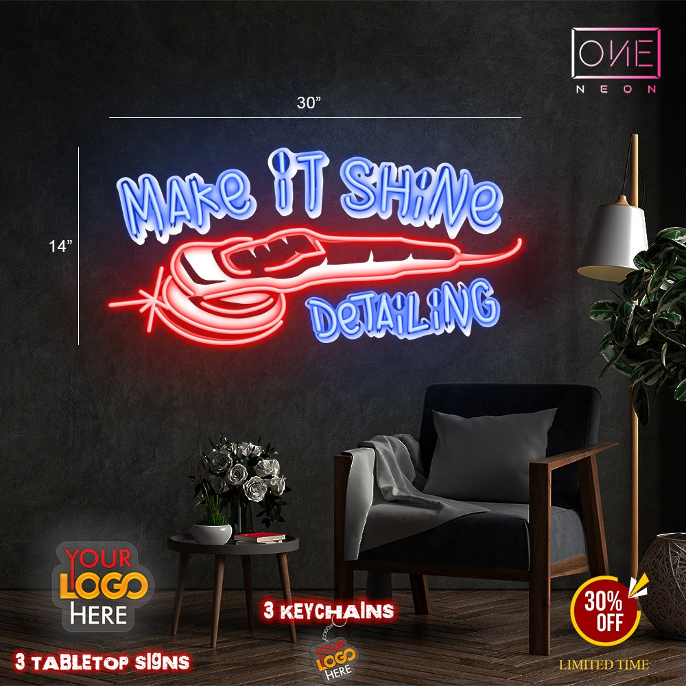 MAKE IT SHINE | LED Neon Sign