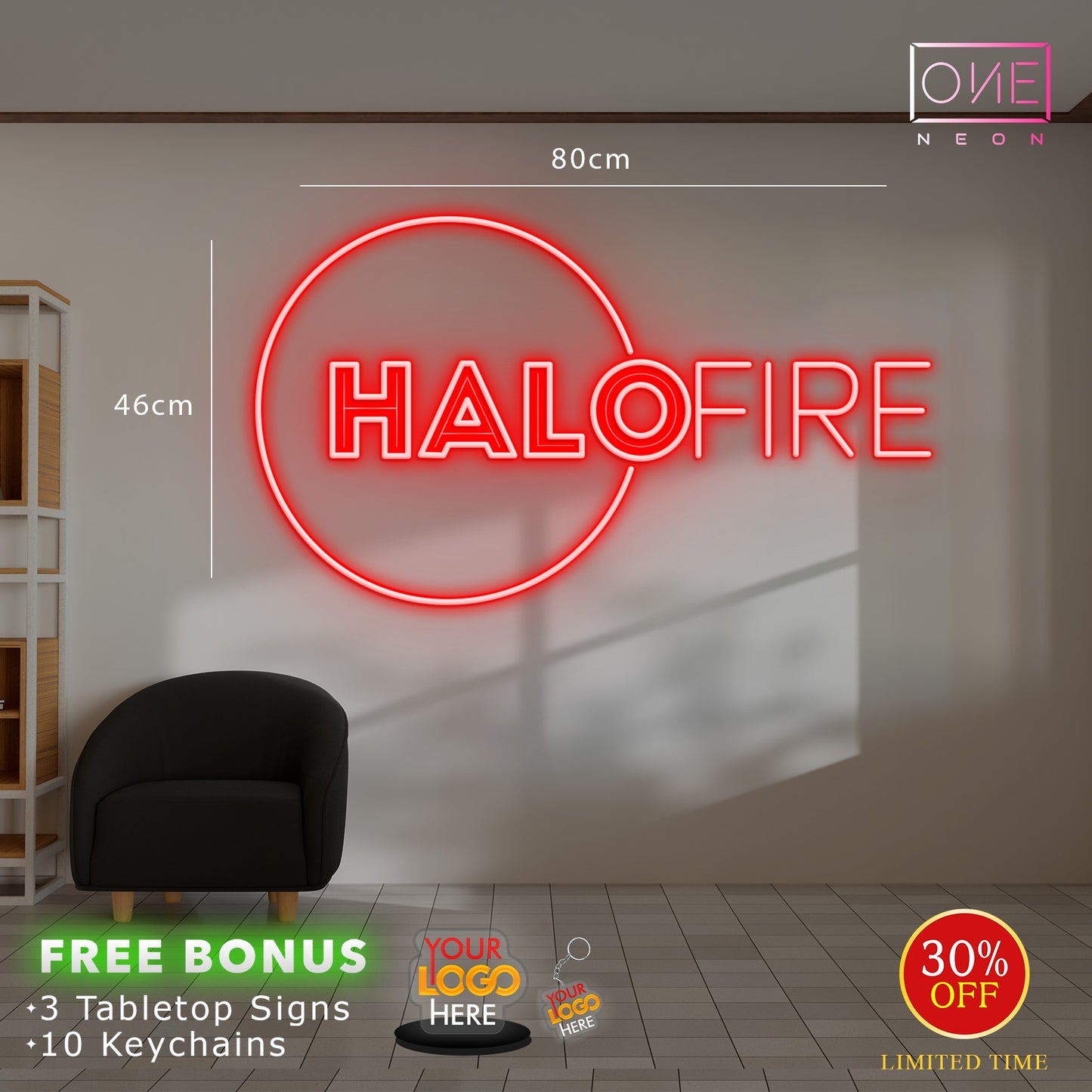 HALOFIRE | LED Neon Sign