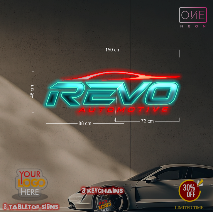 REVO AUTOMOTIVE | LED Neon Sign