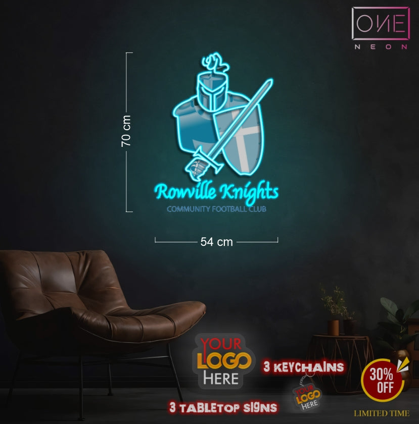 ROWVILLE KNIGHTS | LED Neon Sign