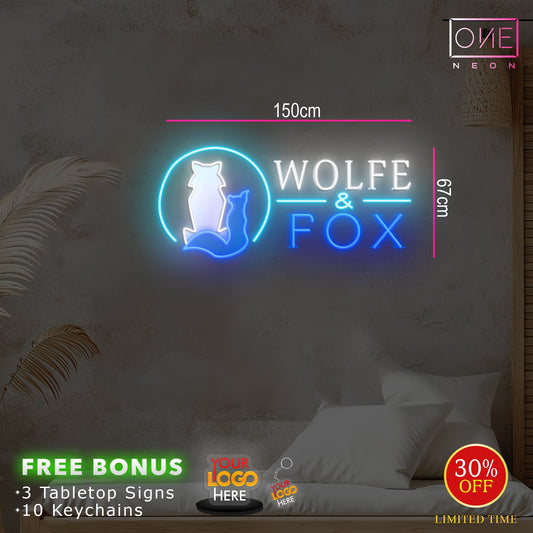 Enseigne au néon LED personnalisée pour entreprise