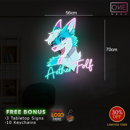 Aether Folf | LED Neon Sign