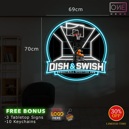 DISH & SWISH | LED Neon Sign