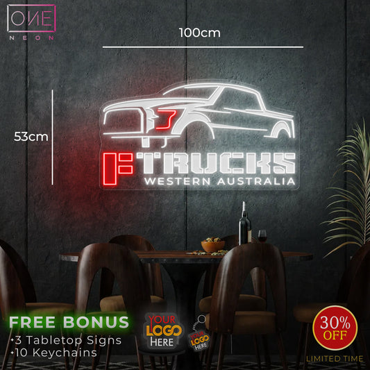 F TRUCKS | LED Neon Sign