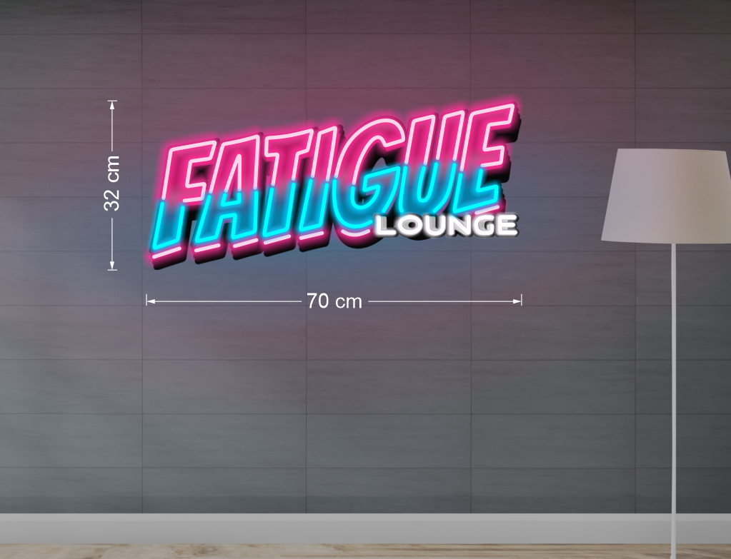 FATIGUE LOUNGE | LED Neon Sign