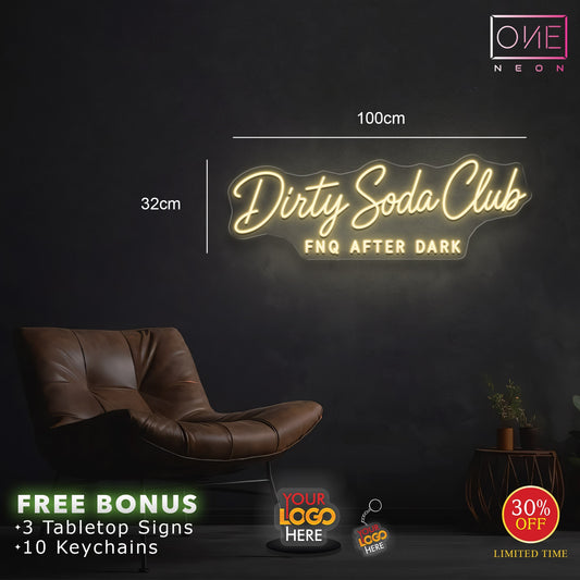 Dirty soda club | LED Neon Sign