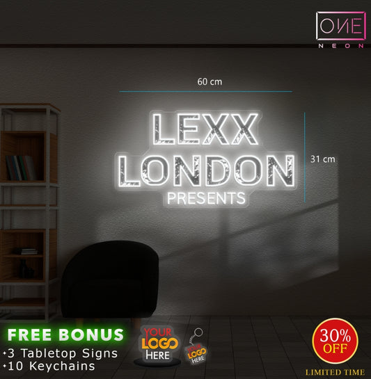 LEXX LONDON PRESENTS | LED Neon Sign