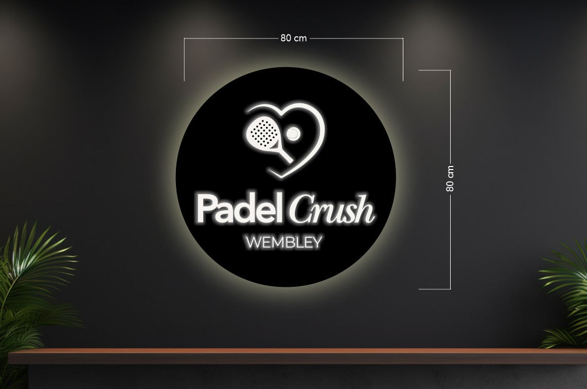 Padel Crush WEMBLEY SIGNS ( 2 SIGNS)