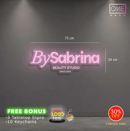 BYSABRINA BEAUTY STUDIO | LED Neon Sign
