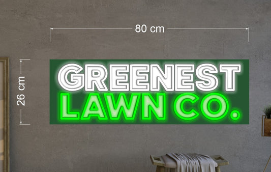 GREENEST LAWN CO | LED Neon Sign