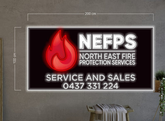 Enseigne au néon LED personnalisée pour entreprise