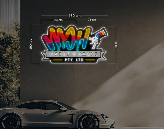 Enseigne au néon LED personnalisée pour entreprise