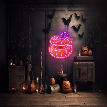 Pumpkin Halloween LED Neon Sign