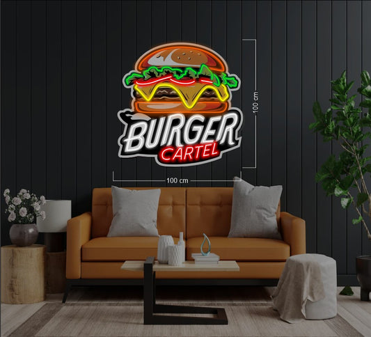 BURGER CARTEL | LED Neon Sign