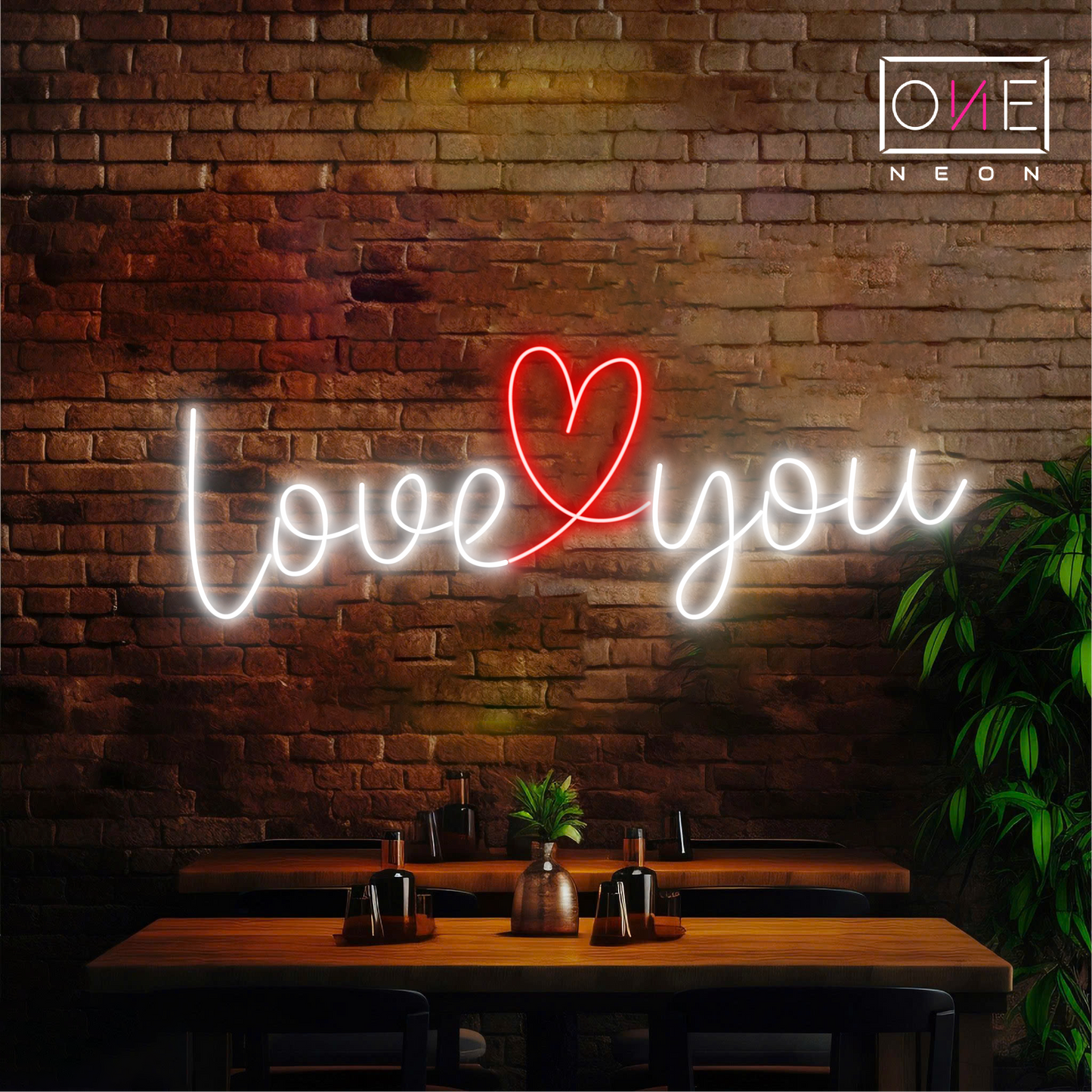 Love You Led Neon Sign