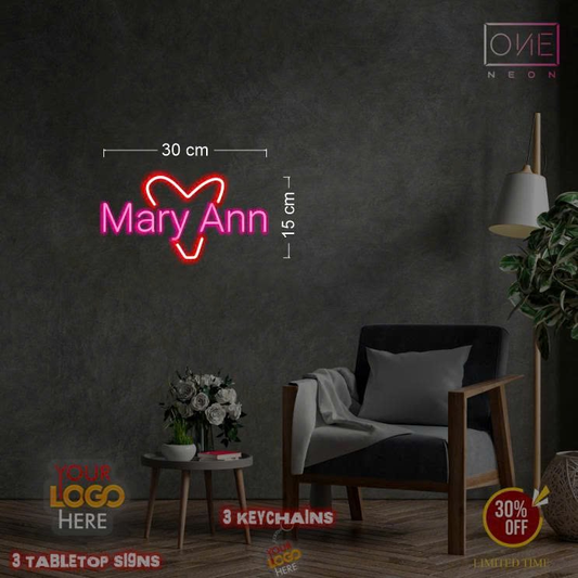 Mary Ann | LED Neon Sign