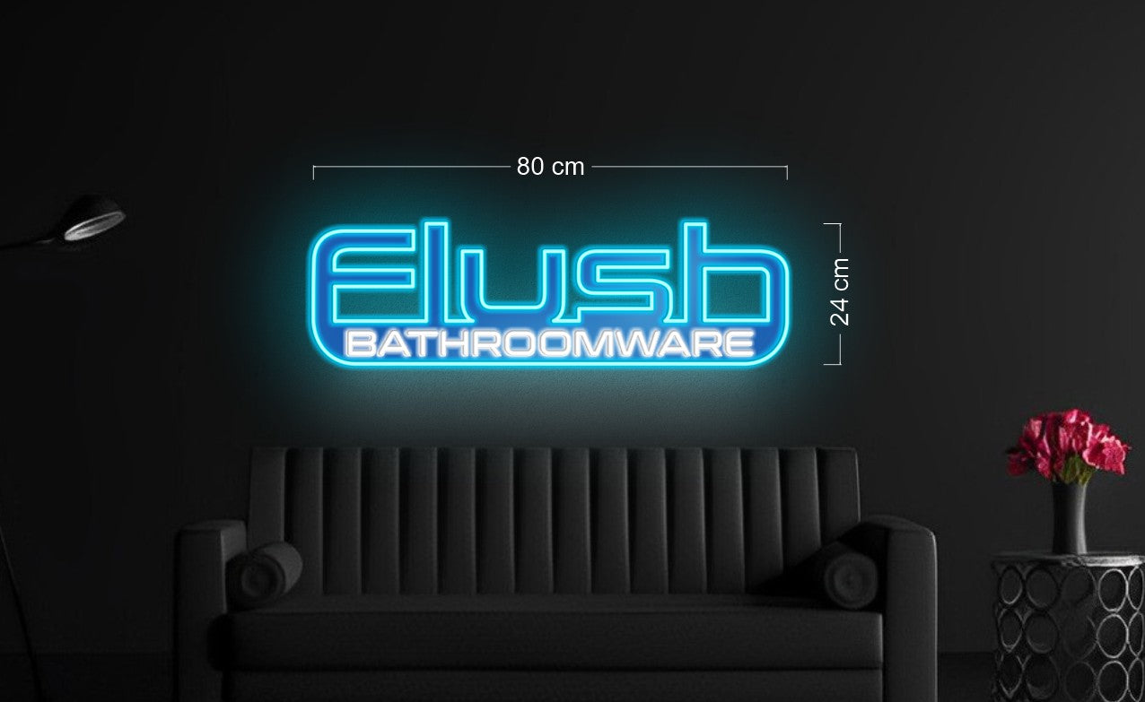 Elush bathroomware| LED Neon Sign