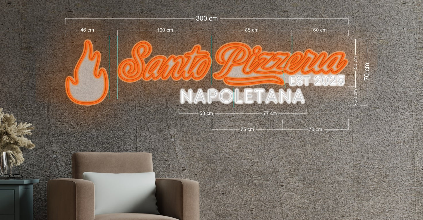 Enseigne au néon LED personnalisée pour entreprise