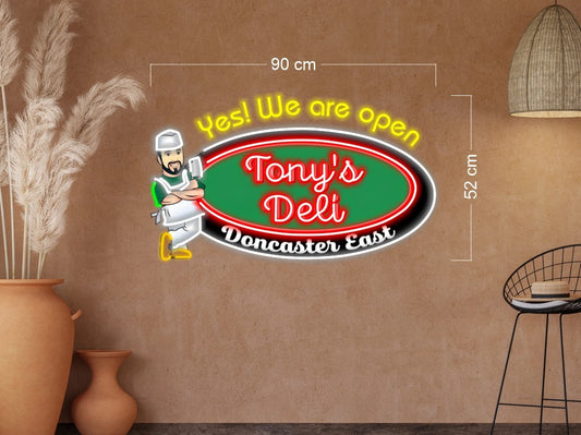 Enseigne au néon LED personnalisée pour entreprise