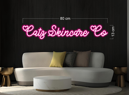 Enseigne au néon LED personnalisée pour entreprise