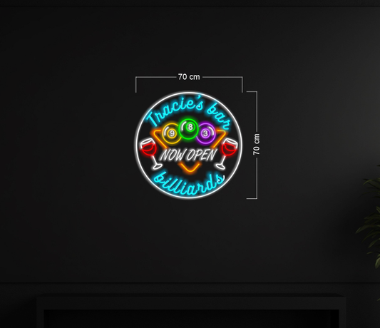 Enseigne au néon LED personnalisée pour entreprise
