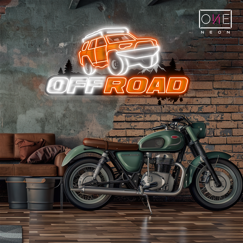 Panneau néon à LED Offroad Artwork