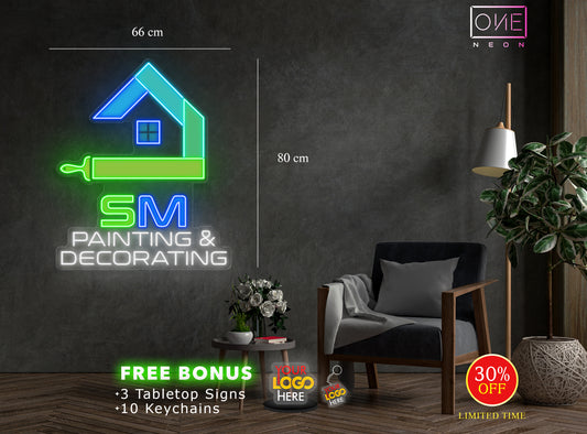 SM PAINTING & DECORATING | LED Neon Sign