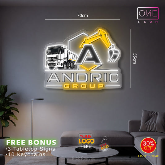ANDRIC | LED Neon Sign (2 signs)