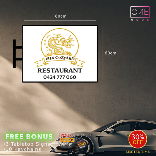 Enseigne au néon LED personnalisée pour entreprise