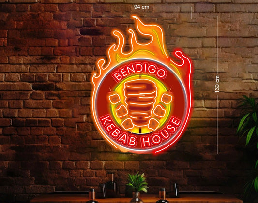 Enseigne au néon LED personnalisée pour entreprise