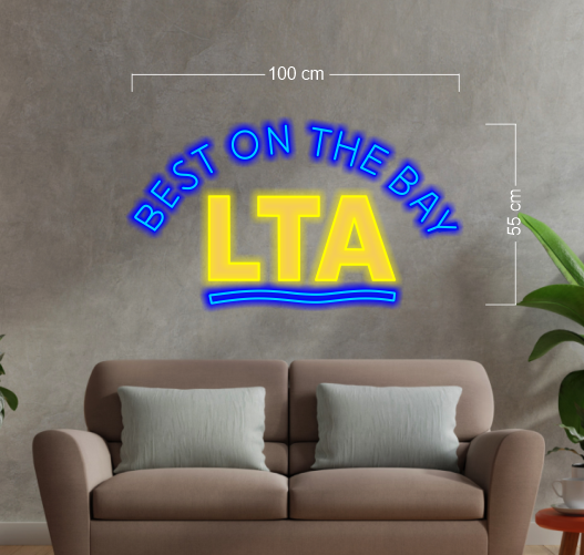 Enseigne au néon LED personnalisée pour entreprise