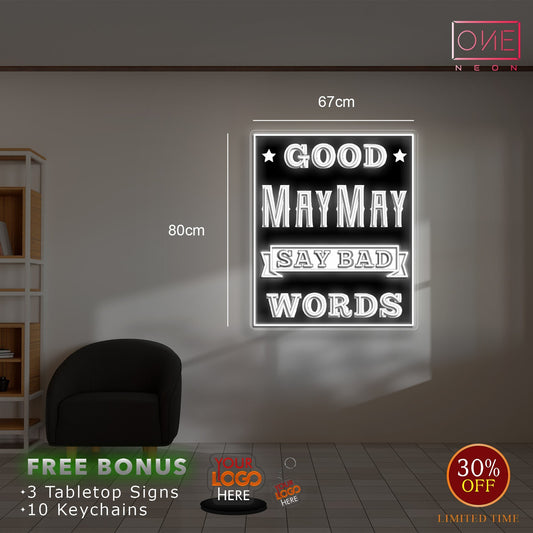 Dylan Evans + GOOD MAY MAY | LED Neon Sign (2 signs)