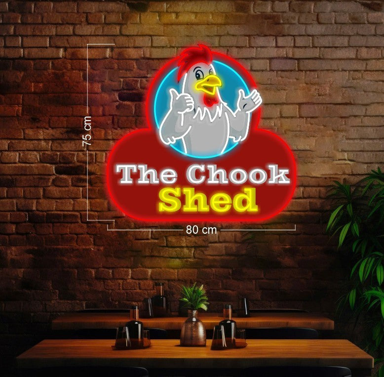 THE CHOOK SHED | LED Neon Sign