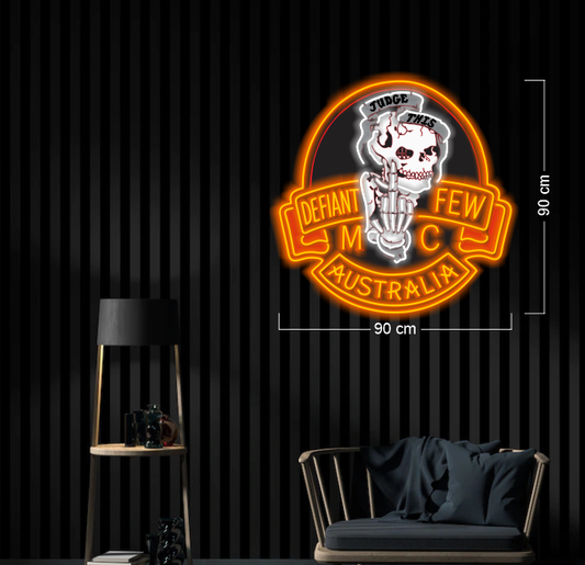 Enseigne au néon LED personnalisée pour entreprise