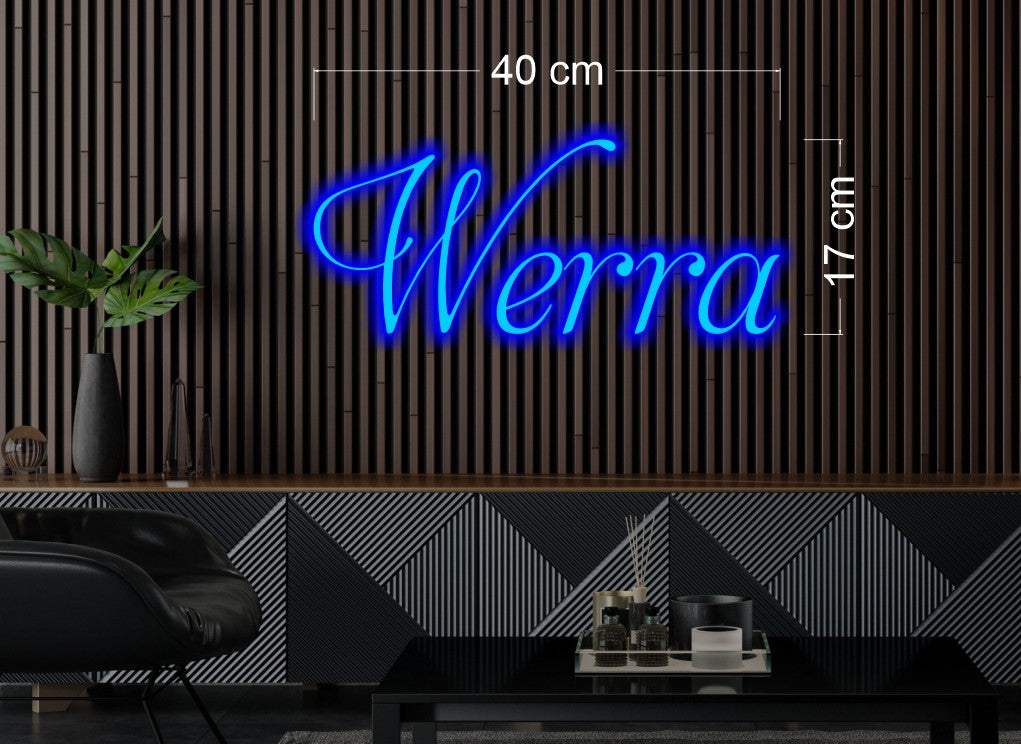 Werra & Dylan | LED Neon Sign