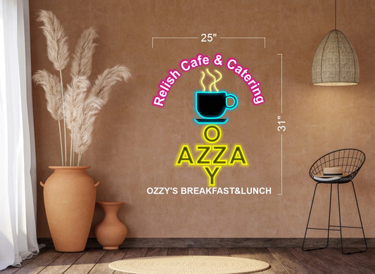 Enseigne au néon LED personnalisée pour entreprise